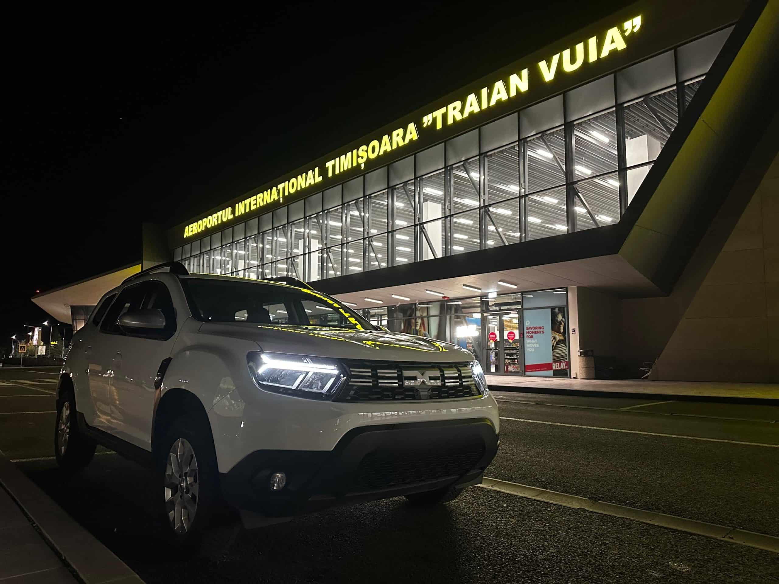 Dacia Duster închiriere SUV Aeroport Timișoara